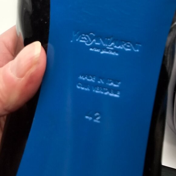 Yves Saint Laurent “Tribtoo 80” Patent Leather Pumps – Size 11 - Picture 8 of 11